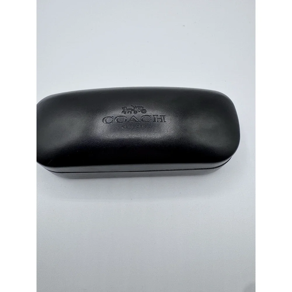 COACH BLACK CASE AUTHENTIC EYEWEAR EYEGLASSES GLASSES CASE ONLY